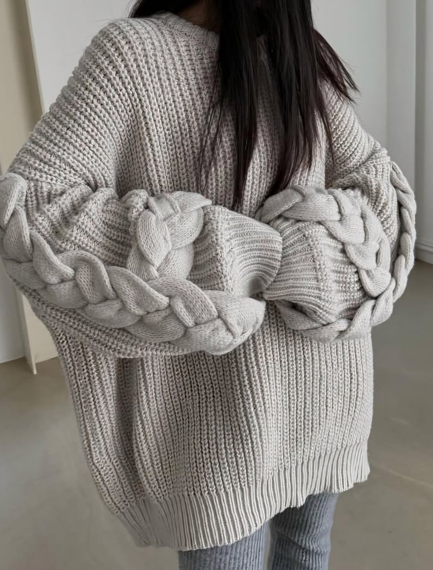 Dawn oversized twisted knit