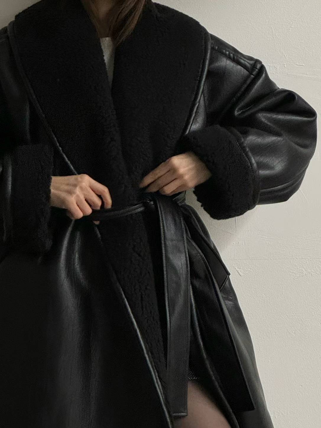 Celie shearling coat