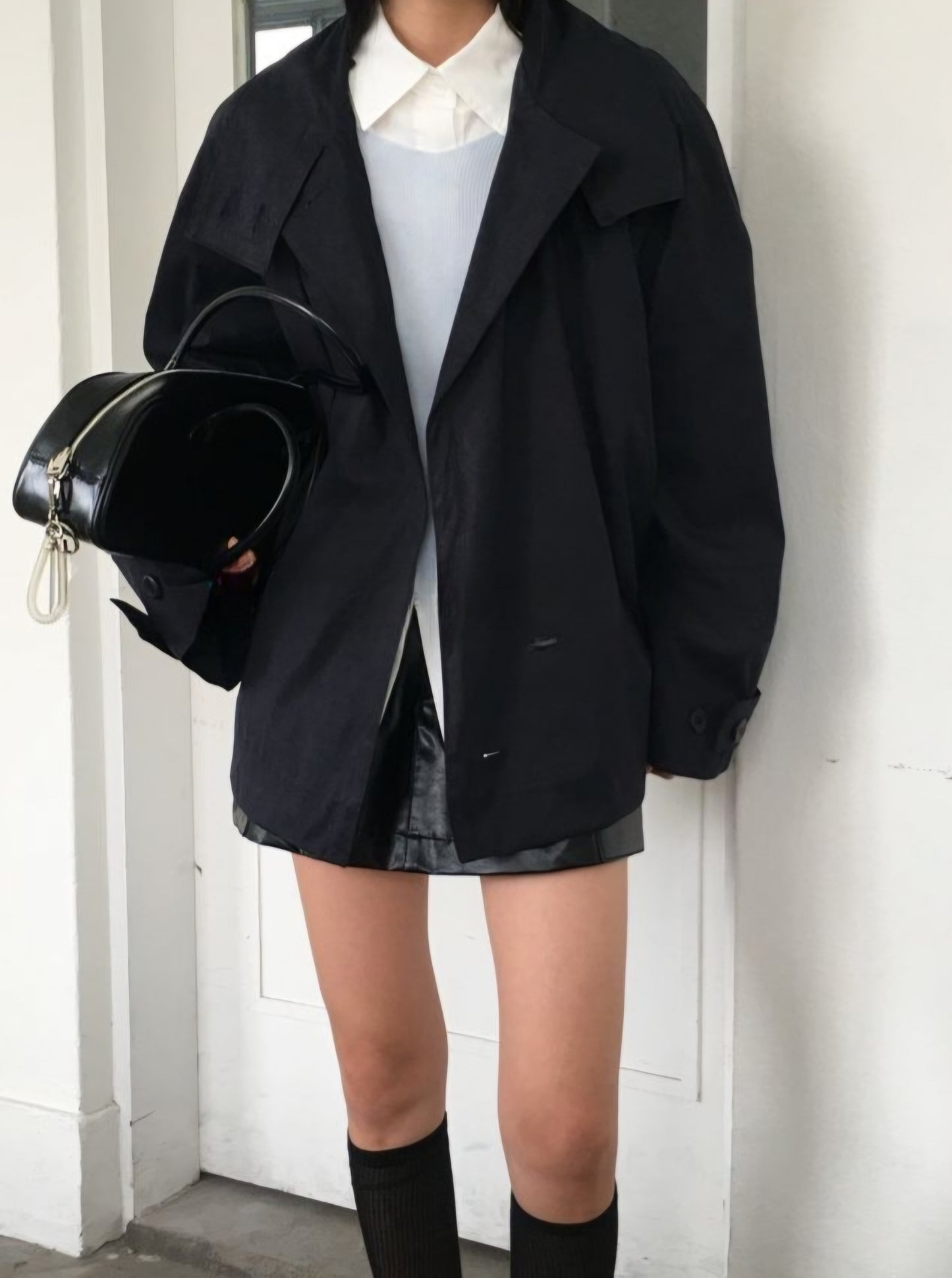 June short trench coat